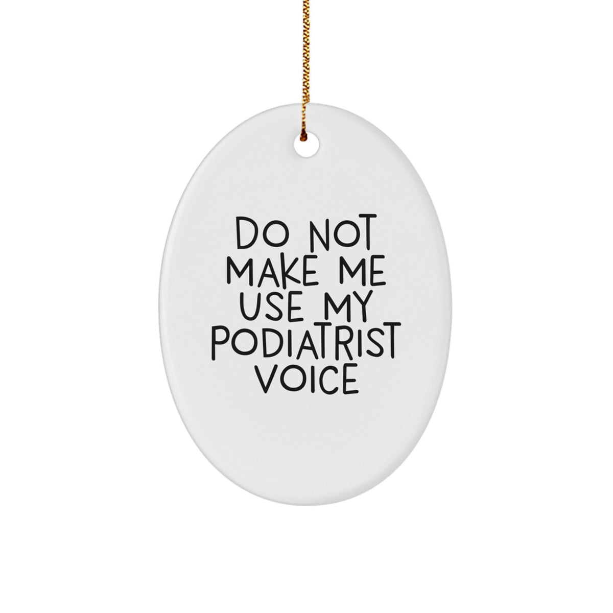 Favorite Podiatrist Christmas Ornament for Kids Humorous Bright Gift - Image 1