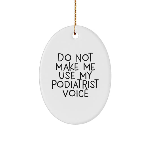 Favorite Podiatrist Christmas Ornament for Kids Humorous Bright Gift - Image 1