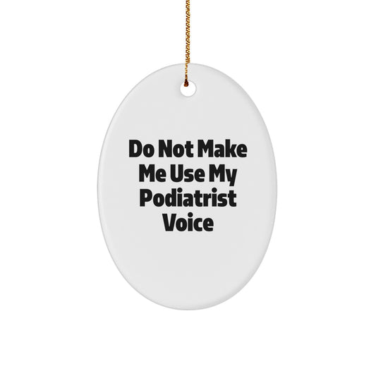 Family Treasure Podiatrist Christmas Ornament Gift for Family - Image 1