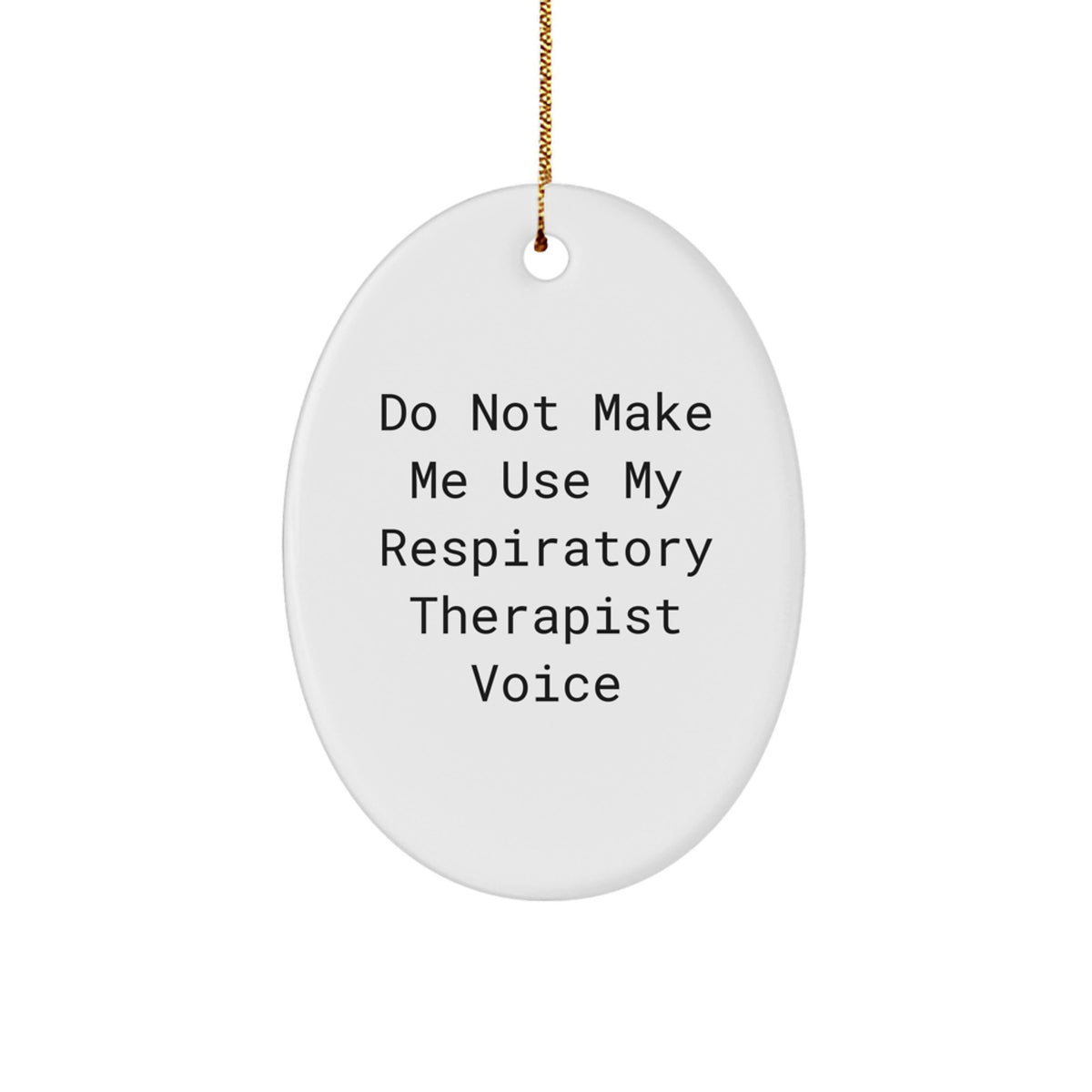 Respiratory Therapist Treasure Christmas Ornament for Family Gift - Image 1