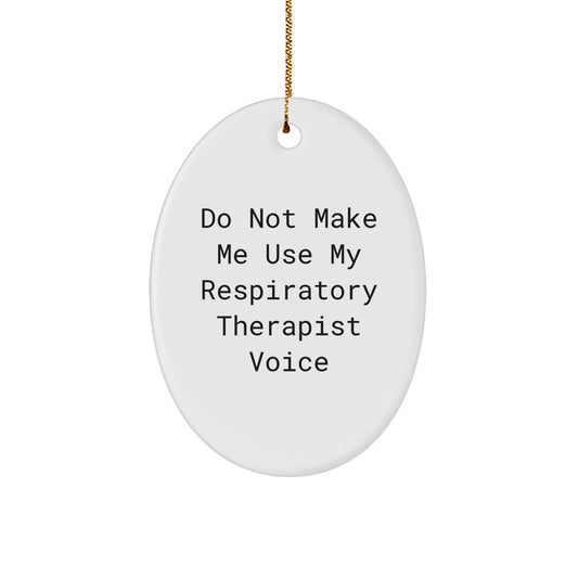 Respiratory Therapist Treasure Christmas Ornament for Family Gift - Image 1