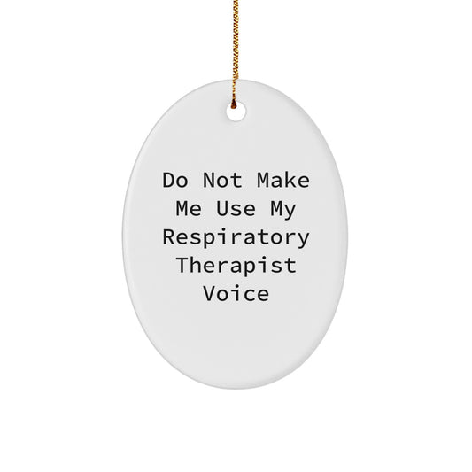 Respiratory Therapist Keepsake Christmas Ornament for Him Holiday Gift - Image 1