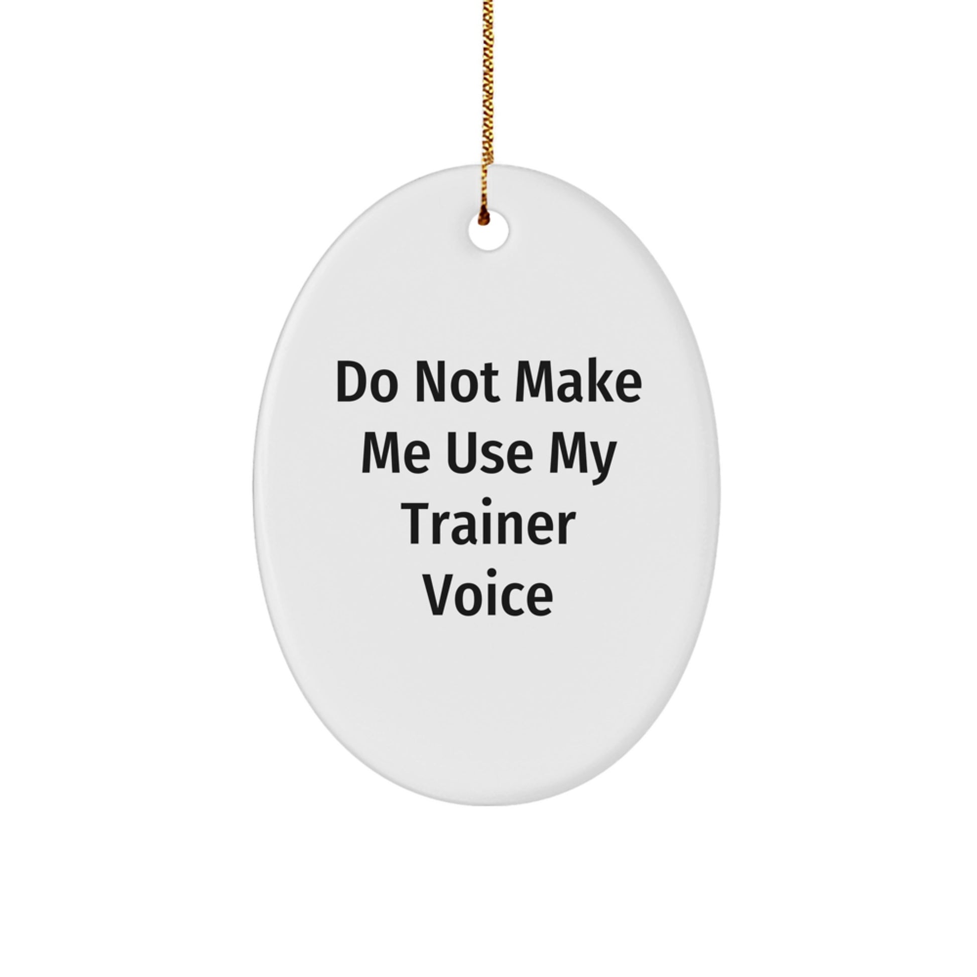 Trainer Christmas Ornament Surprise for Family Gift - Image 1