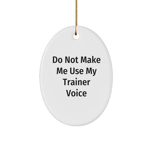 Trainer Christmas Ornament Surprise for Family Gift - Image 1