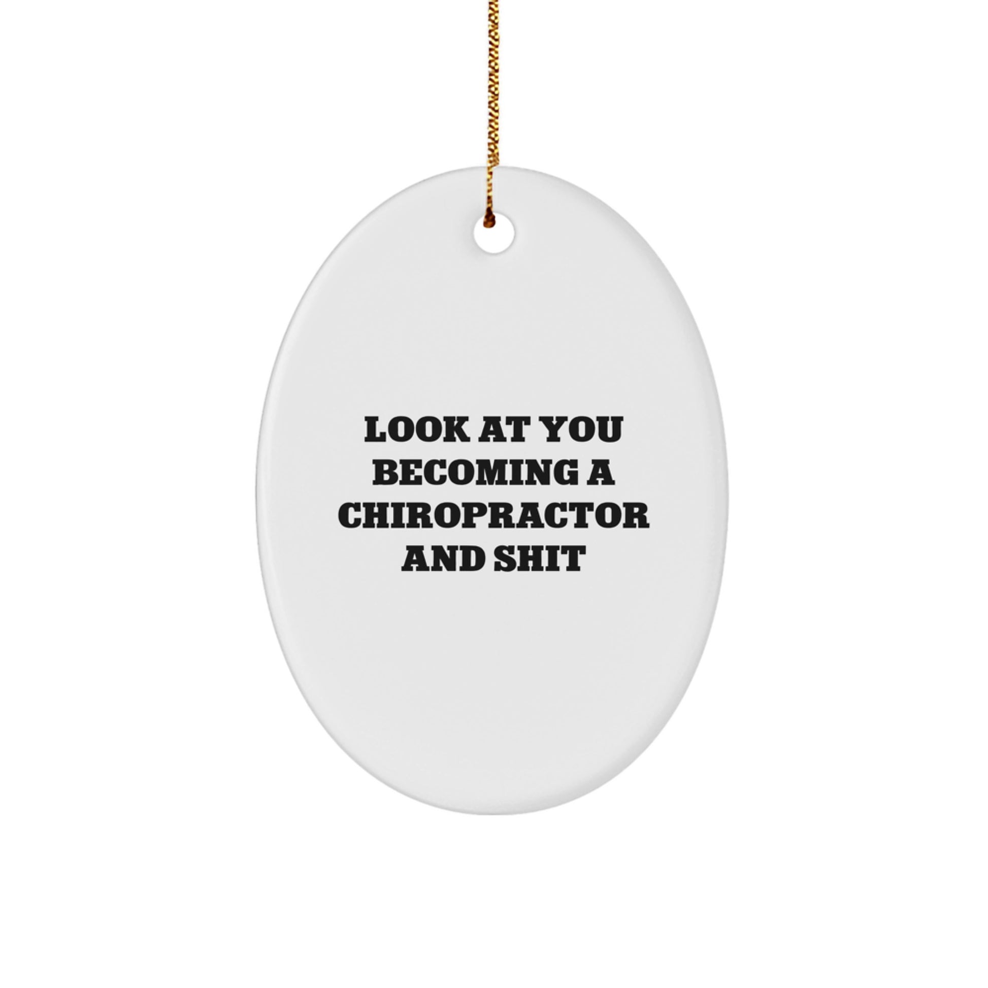 Christmas Gift for Her Chiropractor Ornament Present - Image 1