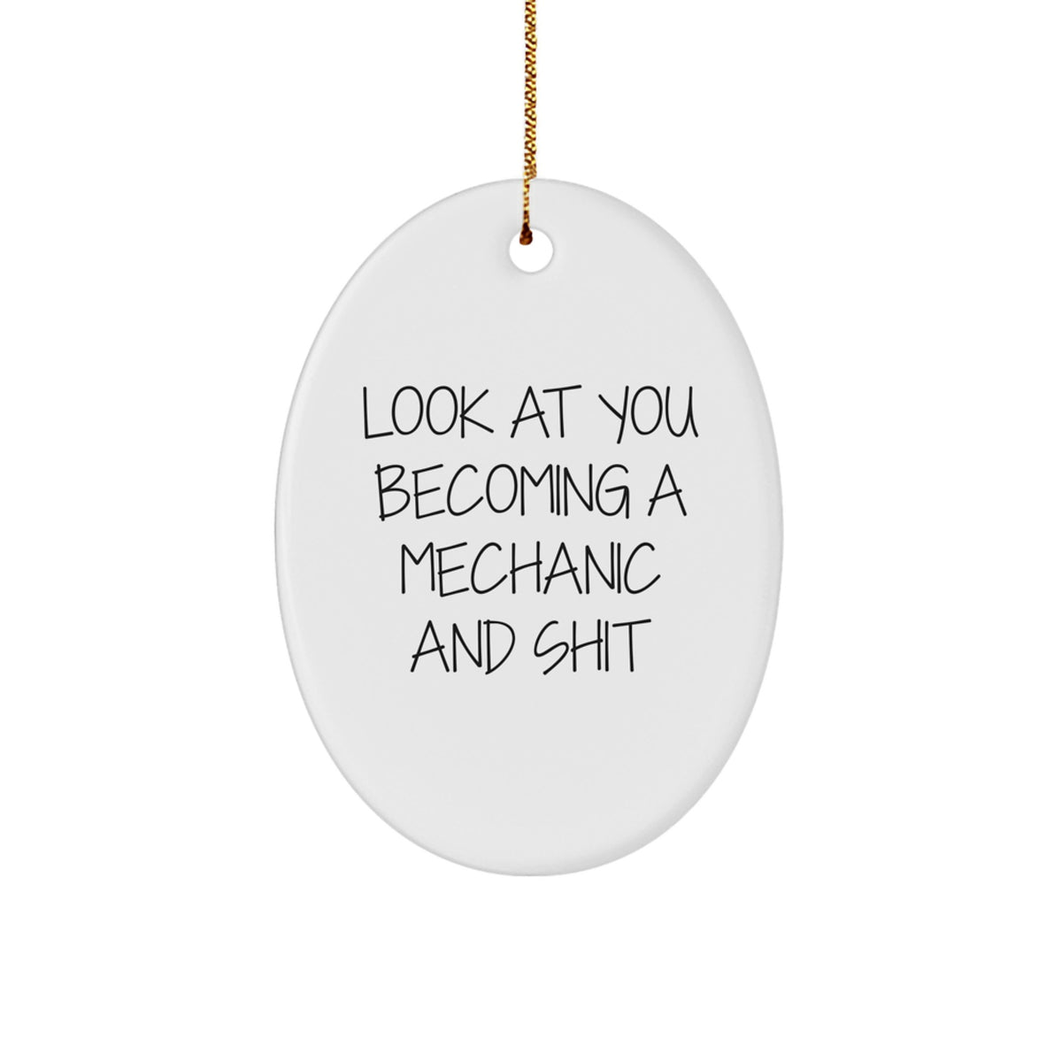 Mechanical Mastery Keepsake Holiday Christmas Ornament for Him Gift - Image 1