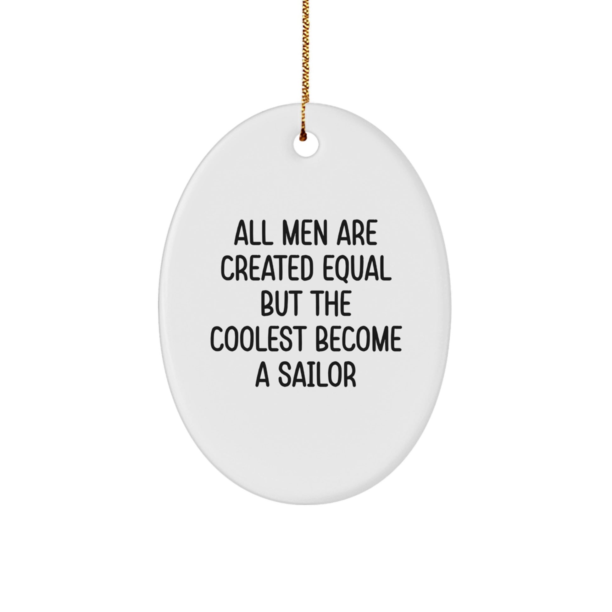 Sailor Novelty Christmas Ornament Gift for Friends - Image 1