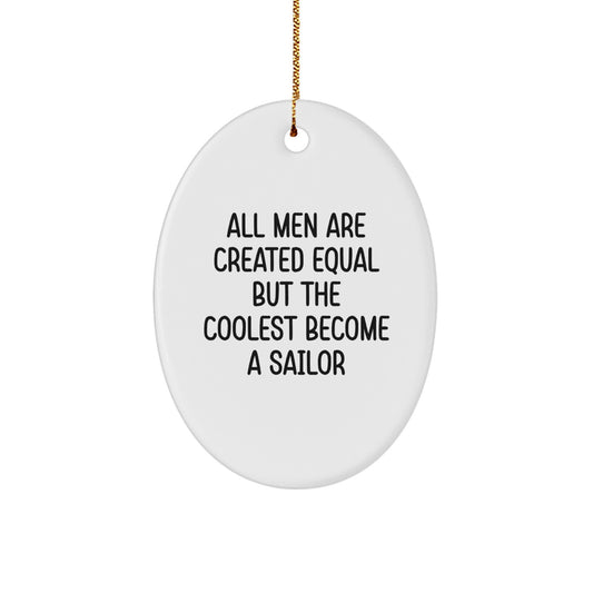 Sailor Novelty Christmas Ornament Gift for Friends - Image 1