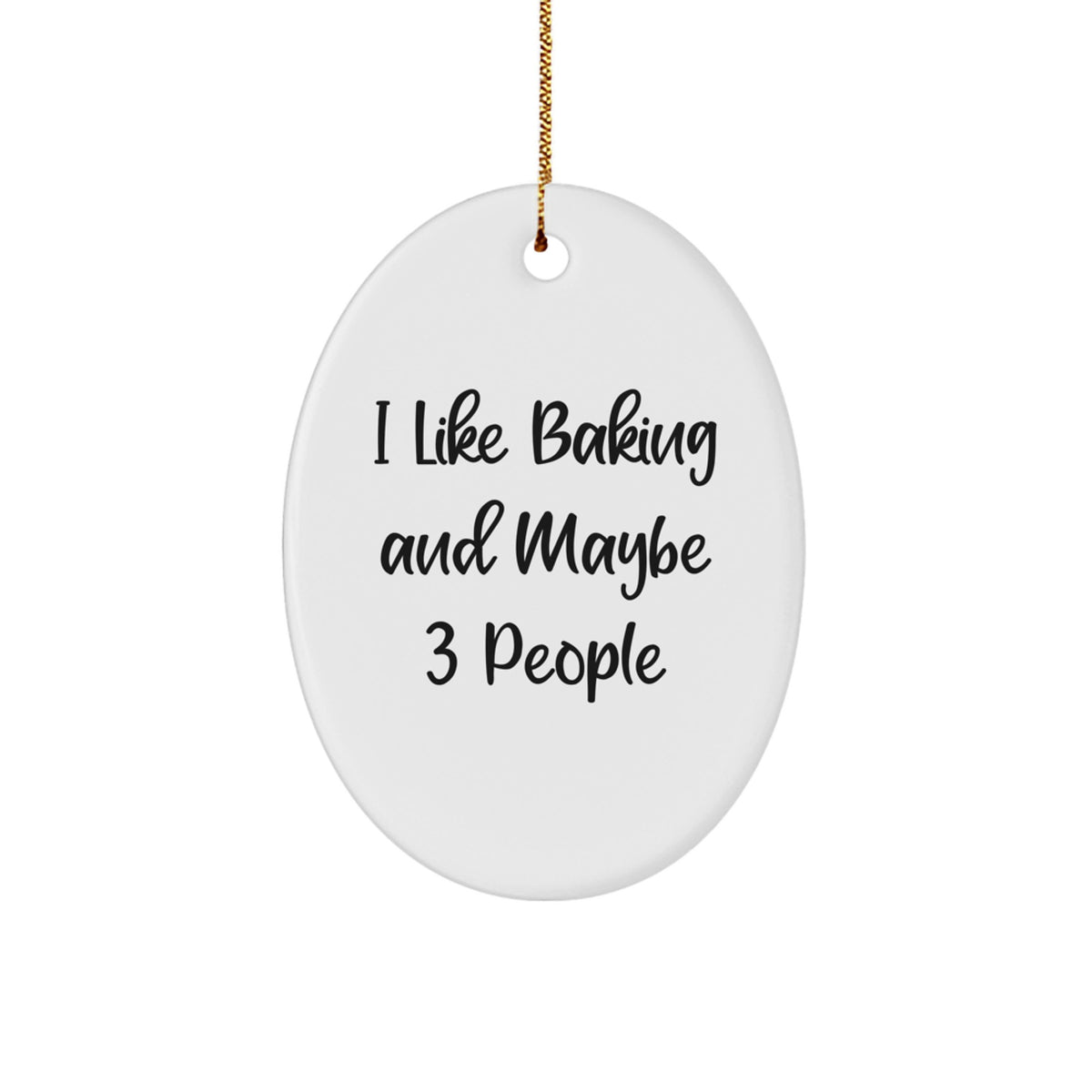 Family Treasure Christmas Ornament for Baking Fans Joyful Moments Gift - Image 1