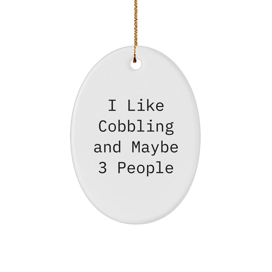 Novelty Cobbling Christmas Ornament Gift for Friends - Image 1