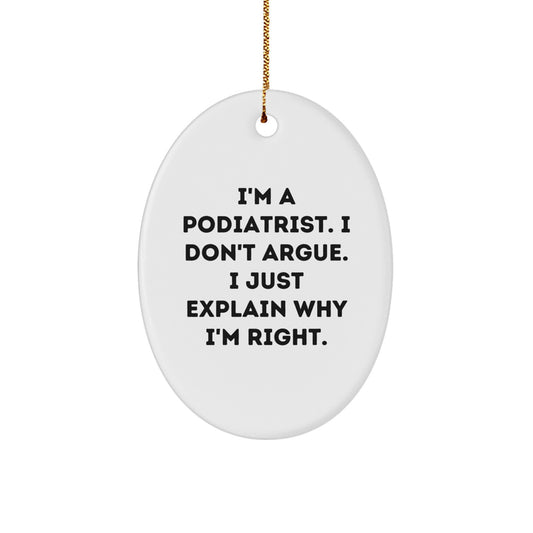 Funny Podiatrist Christmas Unique Gifts from Men to Podiatrist Friends - Image 1