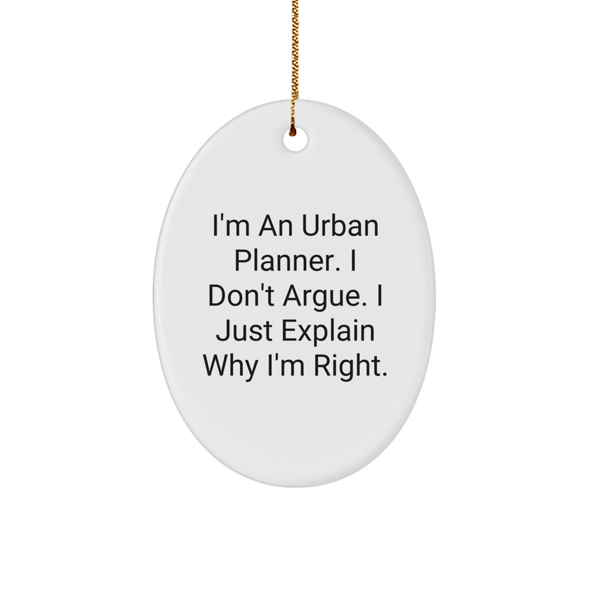 Joyful Urban Planner Christmas Ornament Gift for Happy Kids – Favorite - Image 1