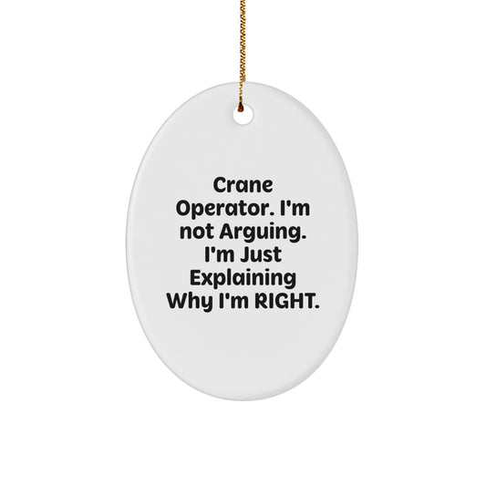 Funny Crane Operator Gifts from Friends for Men on Christmas Unique - Image 1