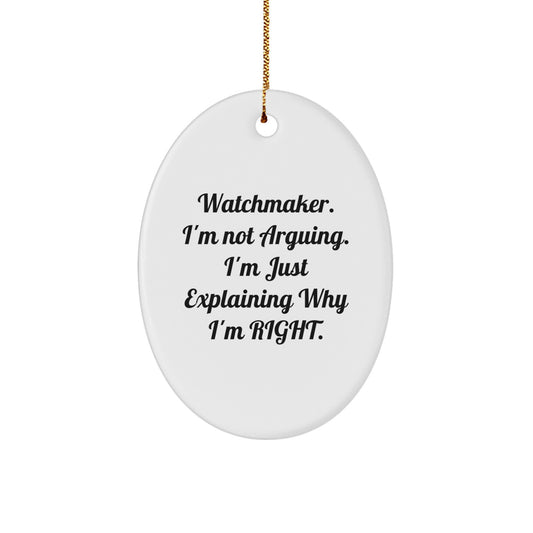 Funny Watchmaker Gifts from Family to Watchmaker Friends Christmas Unique Gifts - Image 1