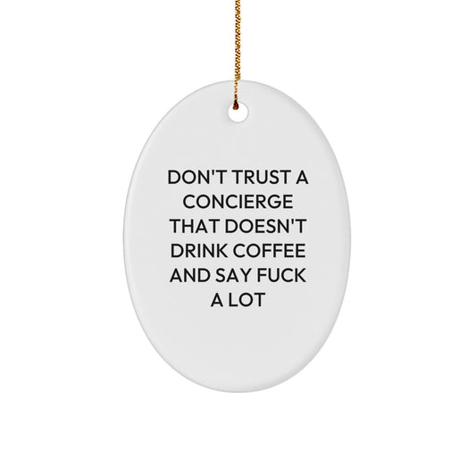 Concierge Favorite Kids Christmas Ornament Gift - Image 1
