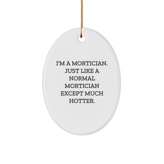 Favorite Mortician Christmas Ornament for Kids Gift - Image 1