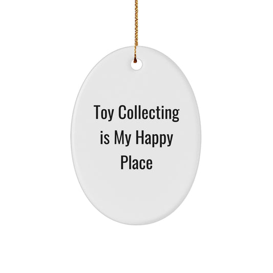 Funny Toy Collecting Gifts for Women from Family - Oval Ornament Decorations for Christmas Unique Gifts - Image 1
