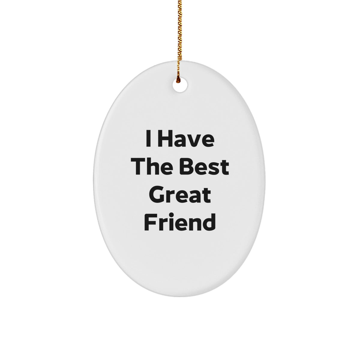 Friend Keepsake Christmas Ornament for Him Heartwarming Delight Gift - Image 1