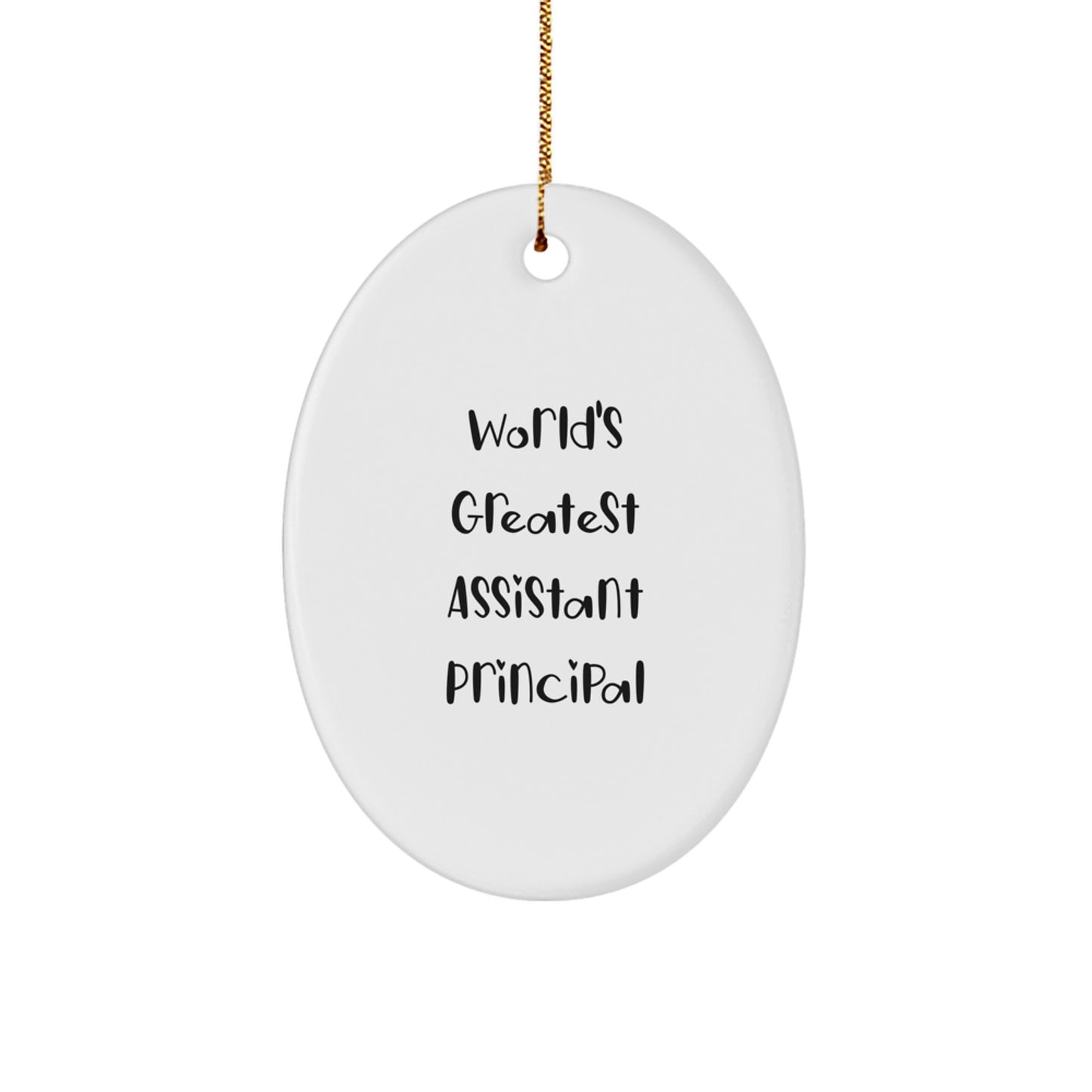 Funny World's Greatest Assistant Principal Gifts for Assistant Principal Christmas Unique Gifts from Friends - Image 1