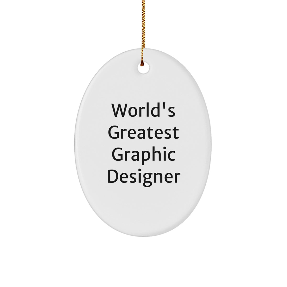 Graphic Designer Keepsake Premium Christmas Ornament for Him Gift - Image 1