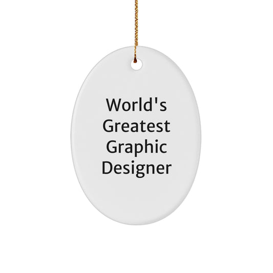 Graphic Designer Keepsake Premium Christmas Ornament for Him Gift - Image 1
