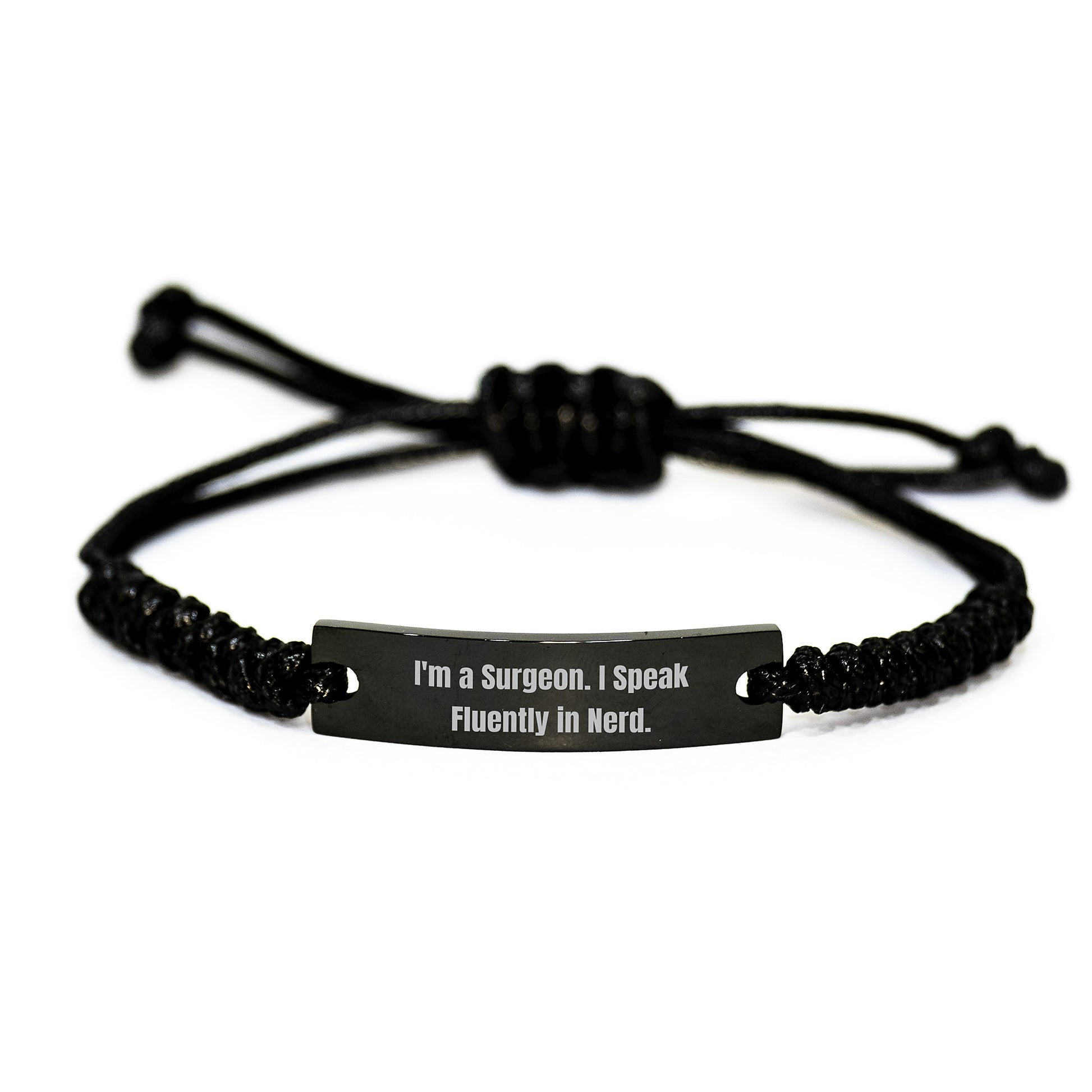 Funny Surgeon Rope Bracelet Gifts from Friends for Graduation Unique Surgeon Men - Image 1