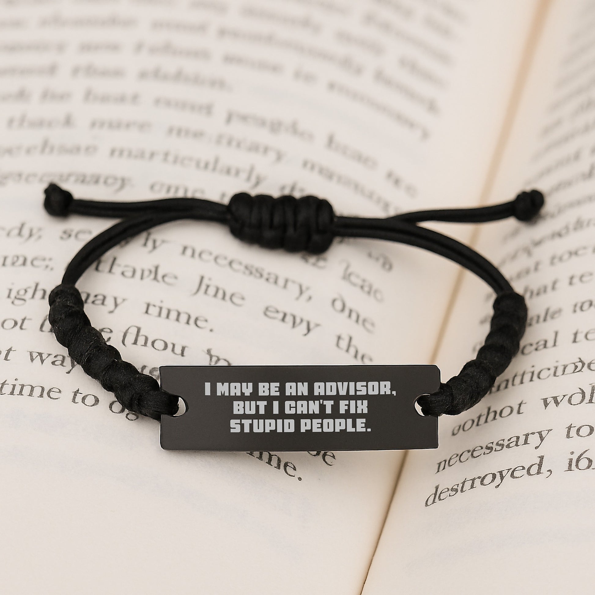 Advisor Keepsake Rope Bracelet for Him Birthday Gift – Bold Statement - Image 3