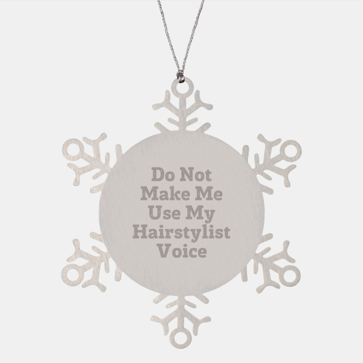 Hairstylist Keepsake Christmas Ornament for Him Holiday Gift - Image 1