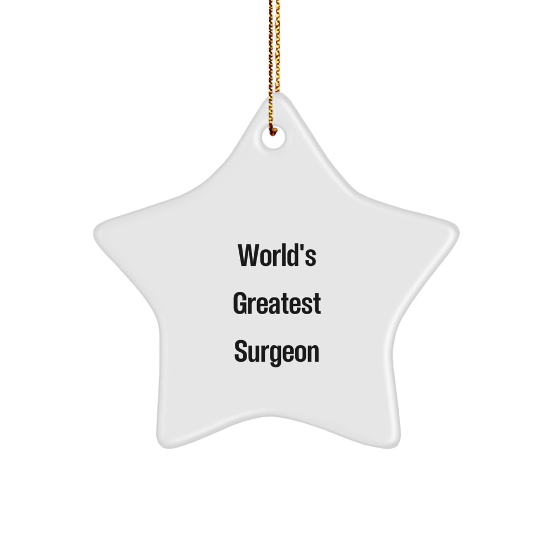 Surgeon Keepsake Christmas Ornament for Him Gift - Image 1