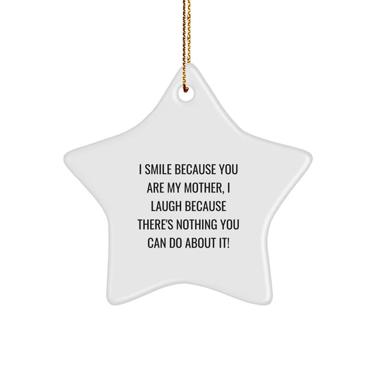Mother Keepsake Christmas Ornament for Her Gift - Image 1