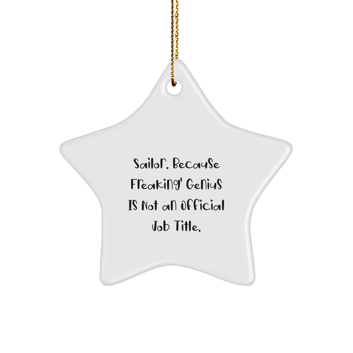 Favorite Sailor Christmas Ornament Gift for Kids - Freaking Genius - Image 1