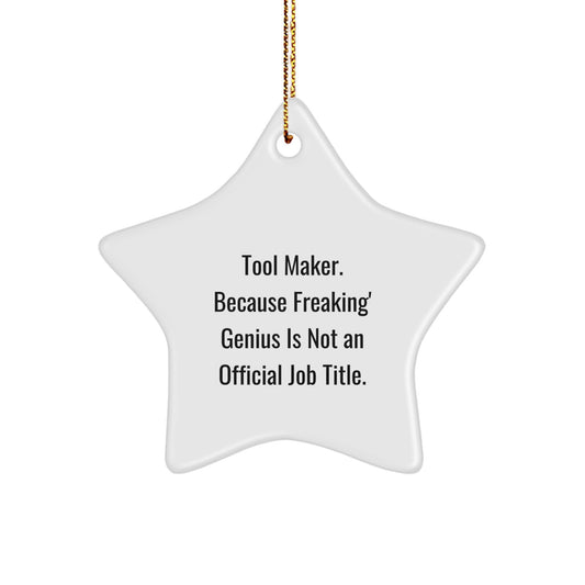 Christmas Unique Gift Tool Maker Star Ornament Surprise Bright for Teens - Image 1