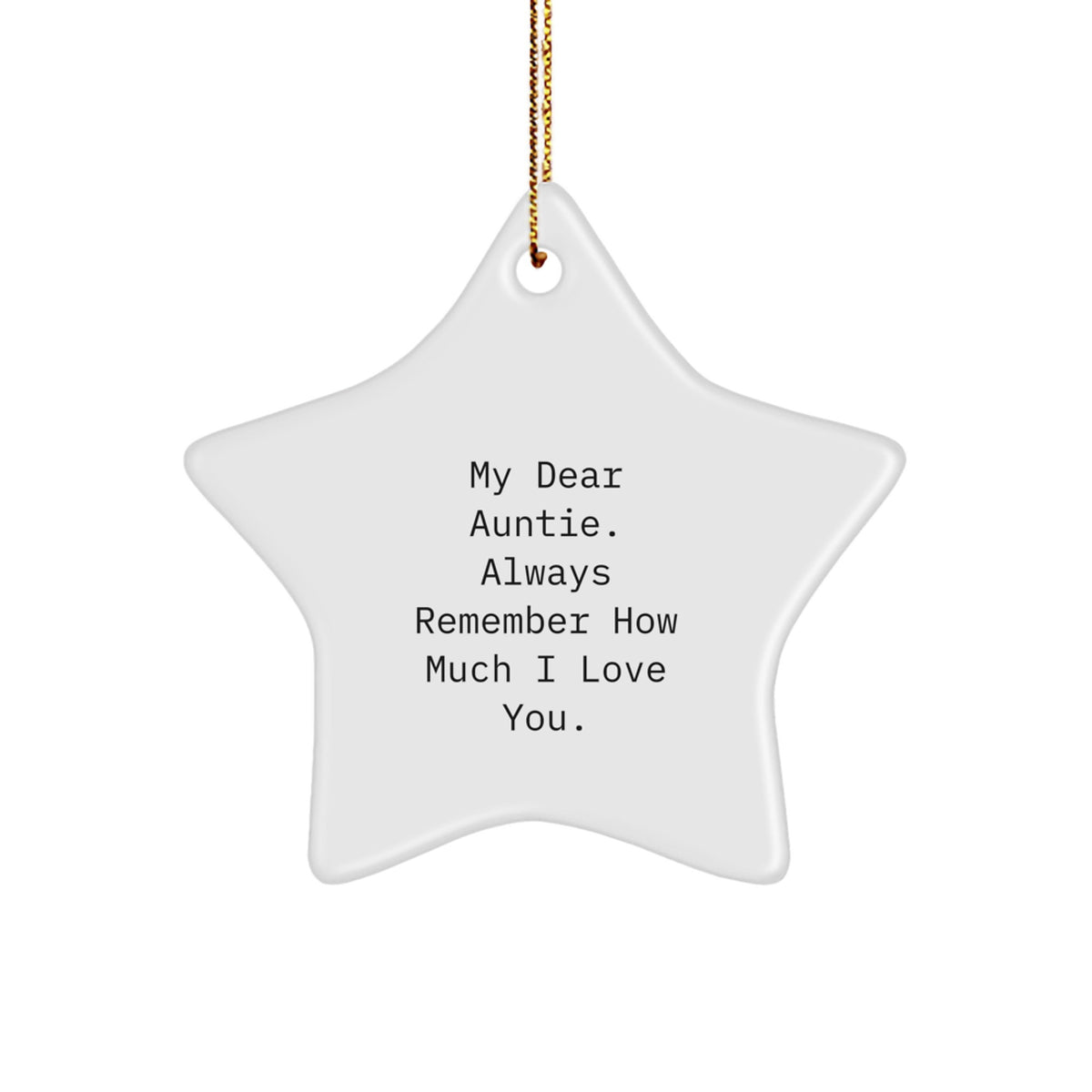 Auntie Christmas Ornament Gift A Heartwarming Remembrance of Affection - Image 1