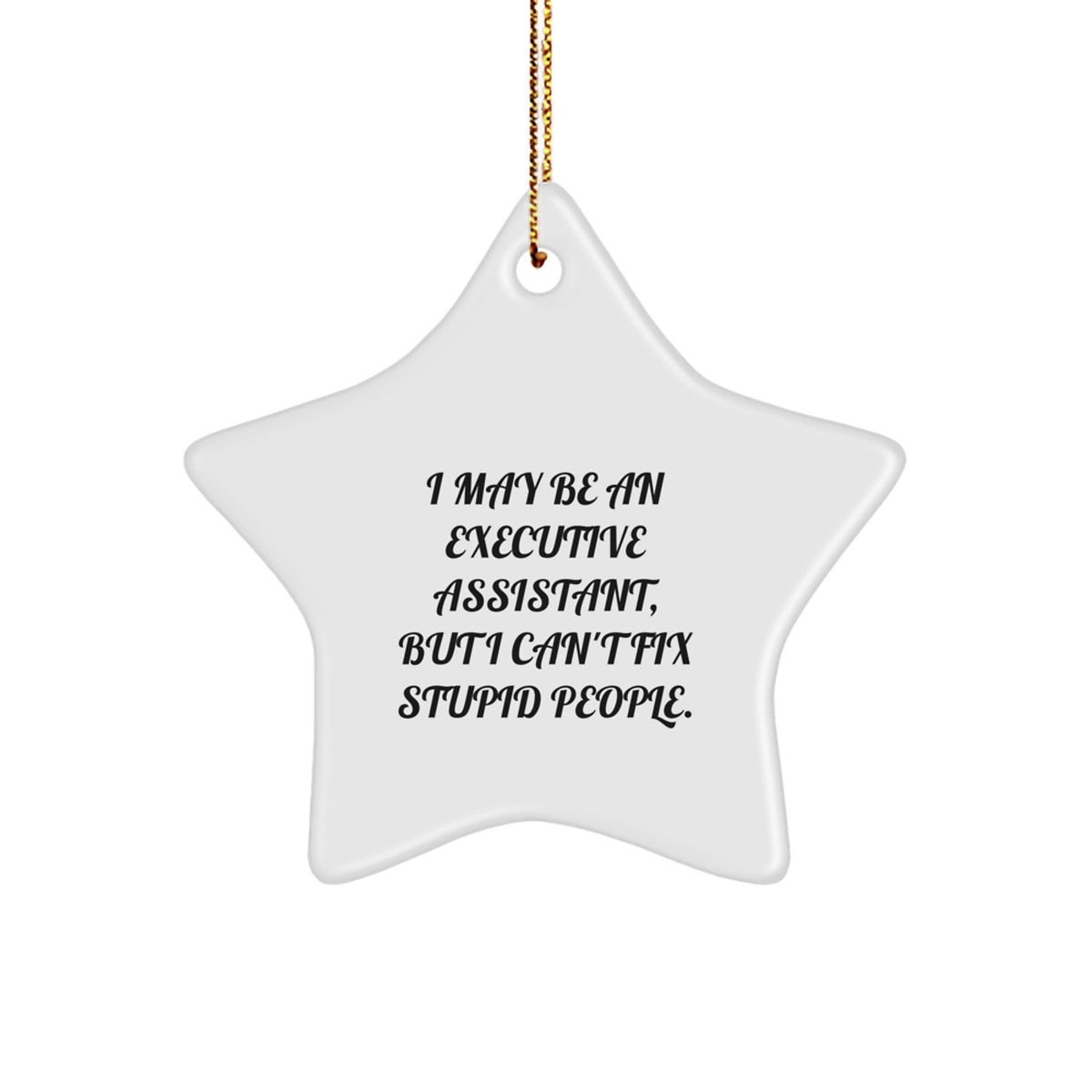 Executive Assistant Keepsake Christmas Ornament for Him Gift - Image 1