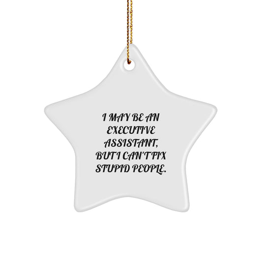 Executive Assistant Keepsake Christmas Ornament for Him Gift - Image 1