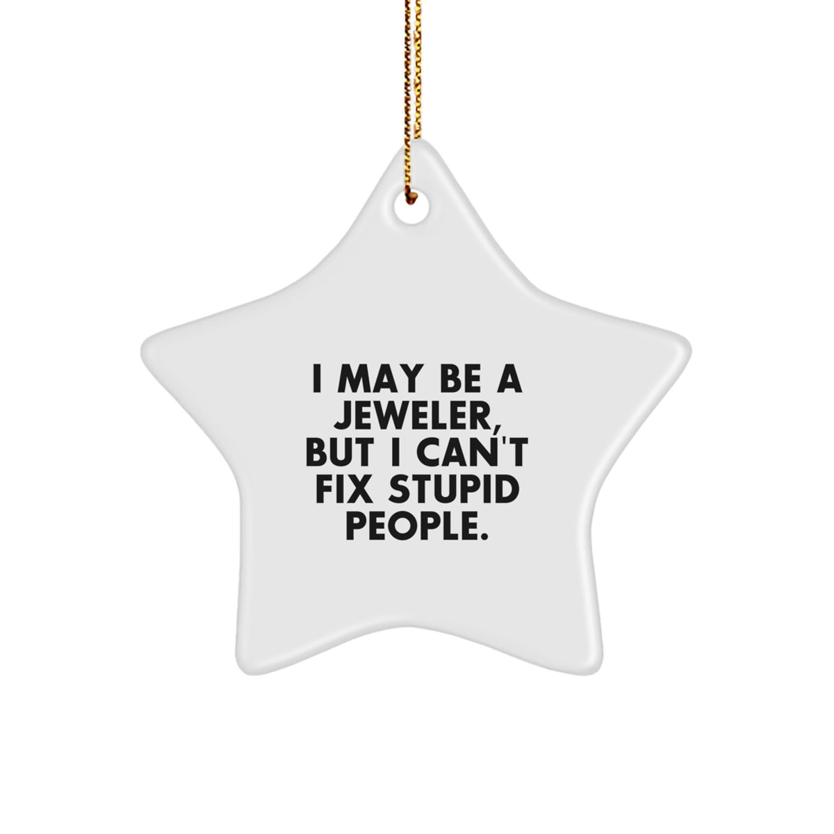 Jeweler Keepsake Christmas Ornament for Him Surprise Holiday Gift - Image 1