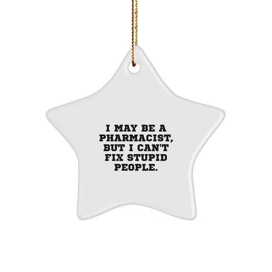 Pharmacist Keepsake Christmas Ornament for Him Gift - Image 1
