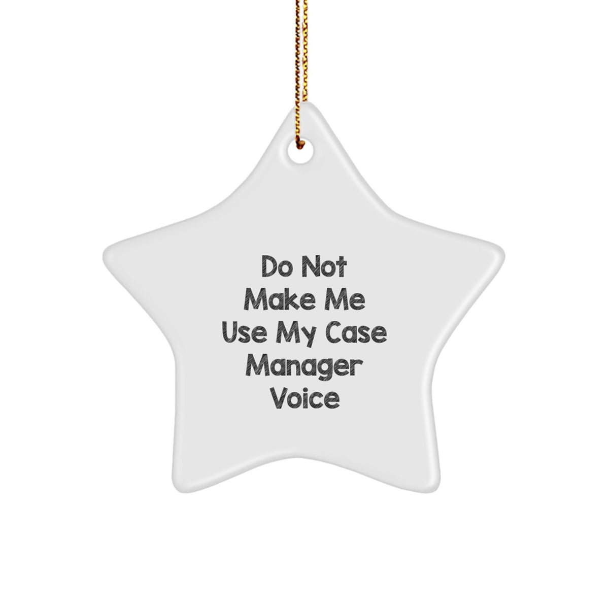 Family Treasure Case Manager Star Ornament for Family Christmas Unique Gift - Image 1