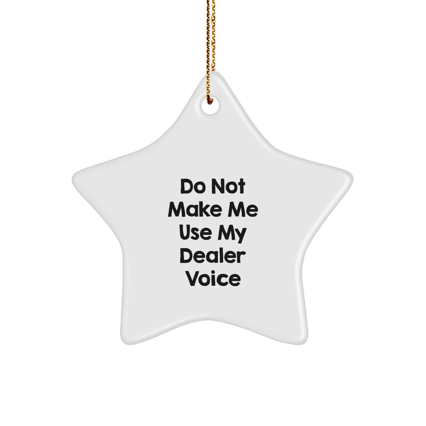 Dealer Treasure Christmas Ornament for Family Gift - Image 1