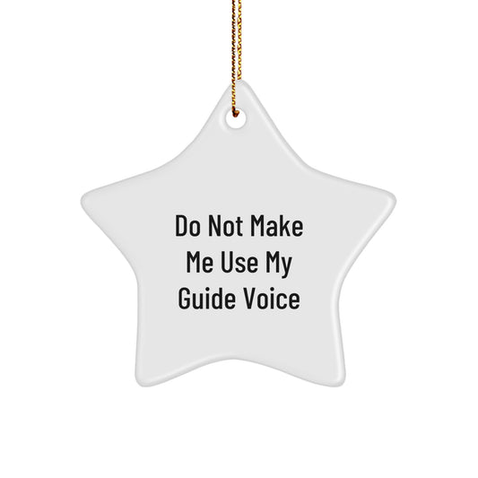 Guide Star Christmas Ornament for Family Treasure Gift - Image 1