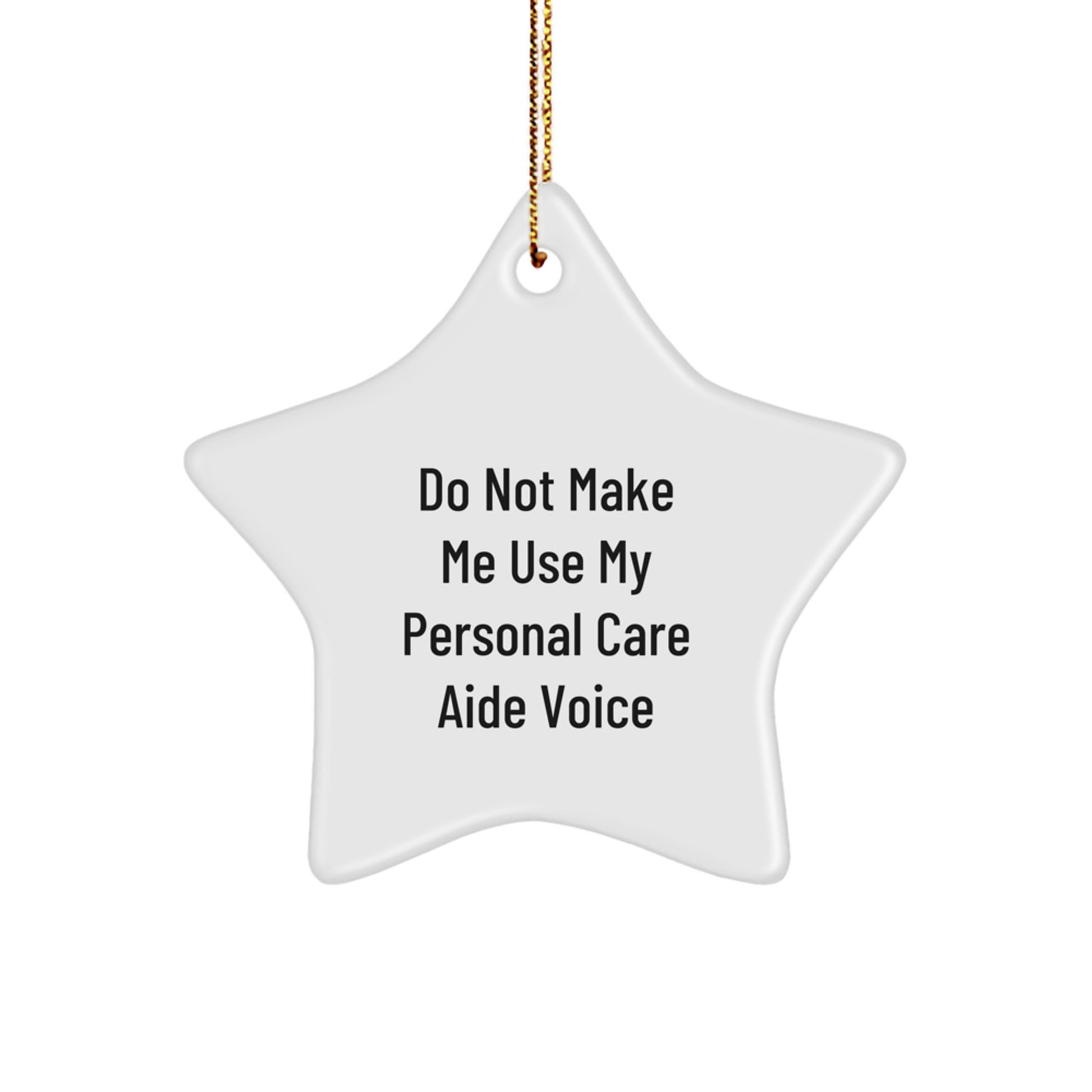 Personal Care Aide Christmas Ornament Keepsake for Him Gift - Image 1