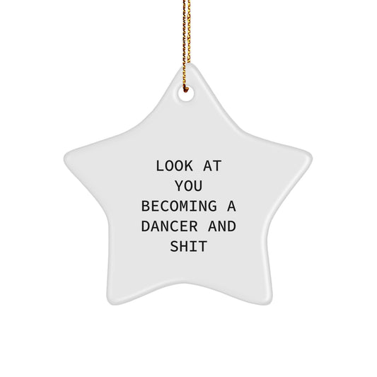 Funny Dancer Star Ornament Gifts from Friends for Christmas Unique Decorations - Image 1