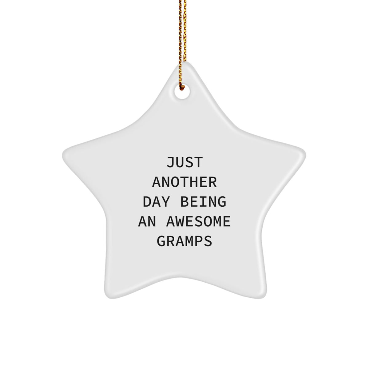 Favorite Gramps Christmas Ornament for Kids Gift - Image 1