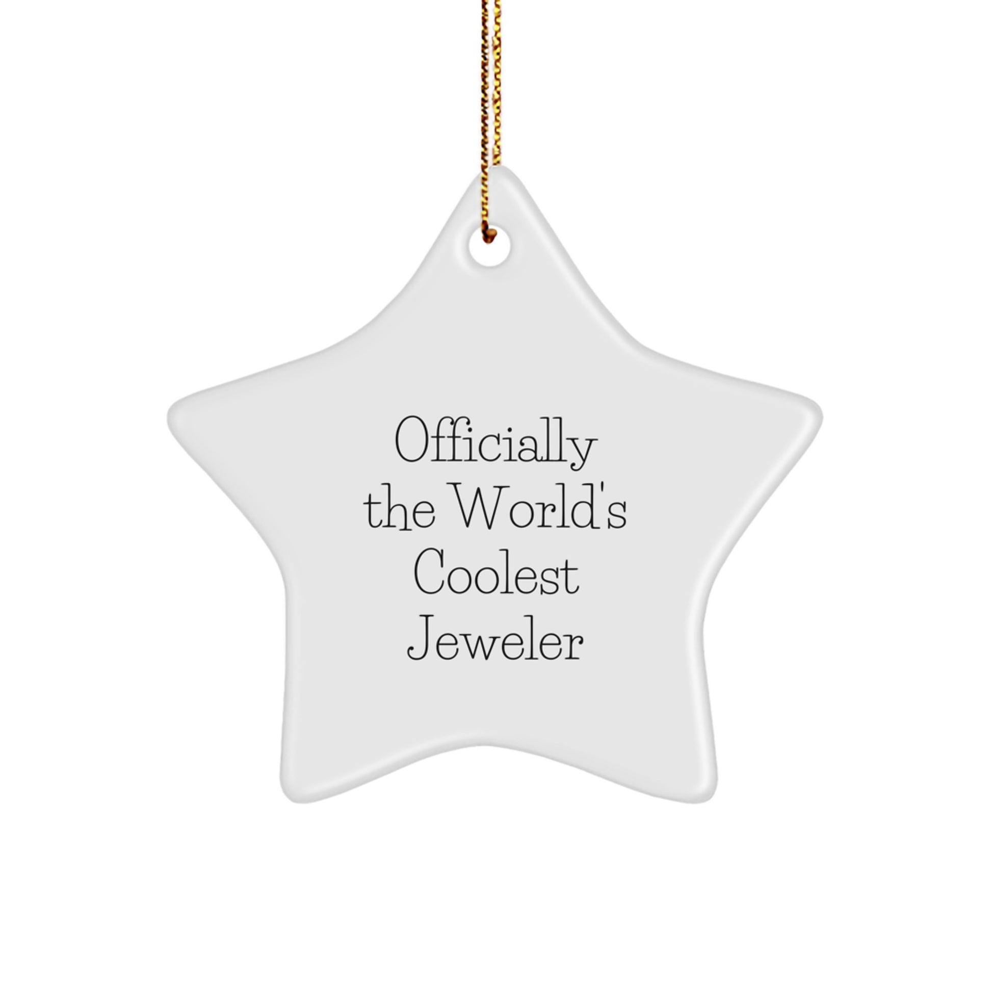 Funny Star Ornaments for Jeweler Gifts from Family - Christmas Unique Star Shaper Jeweler Decor - Image 1