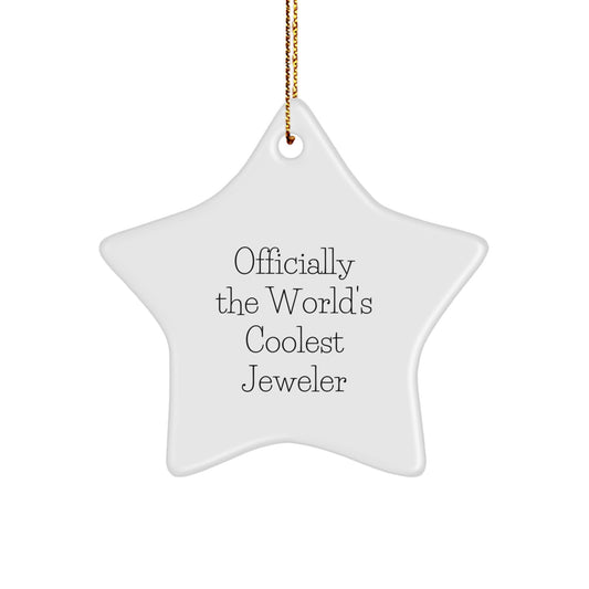 Funny Star Ornaments for Jeweler Gifts from Family - Christmas Unique Star Shaper Jeweler Decor - Image 1