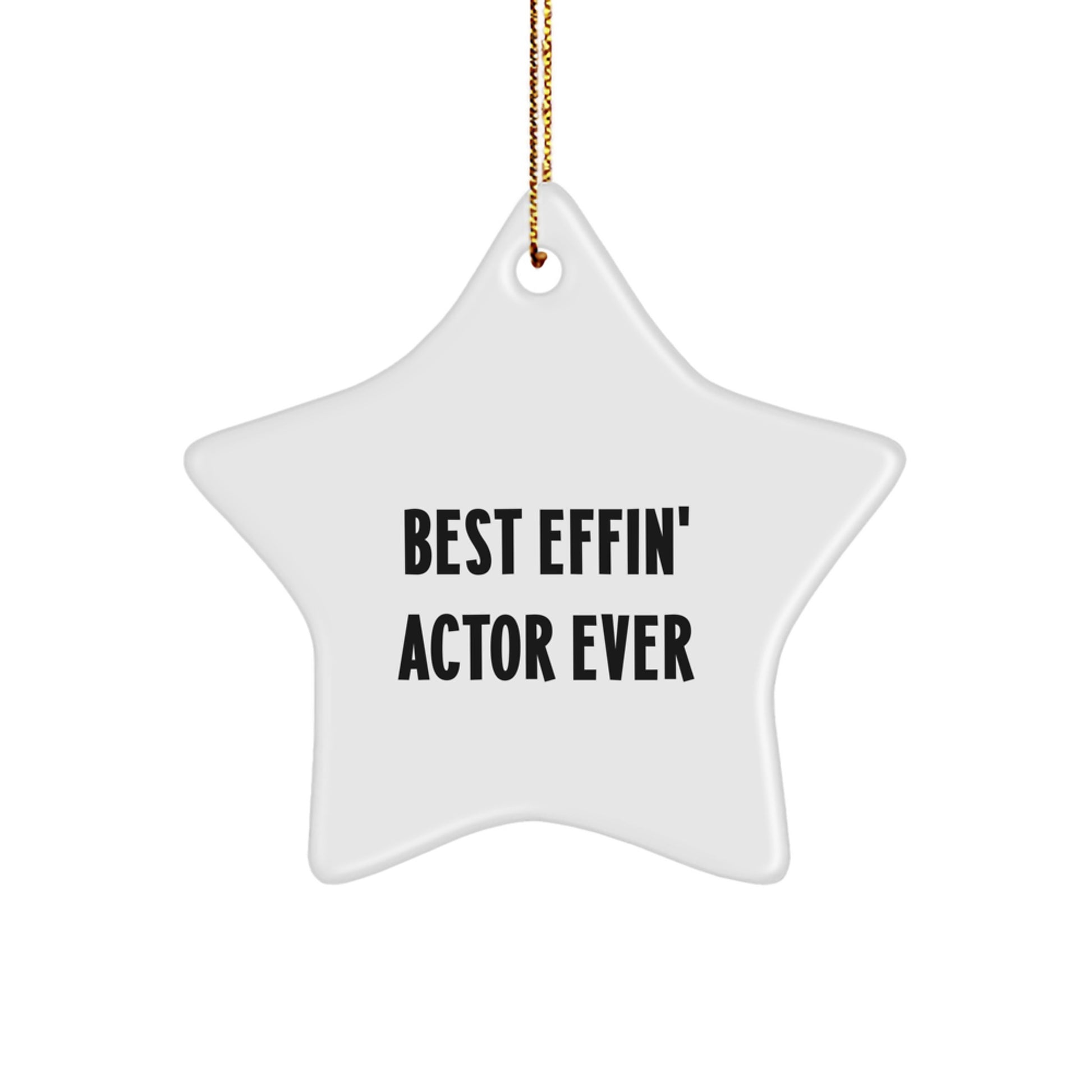 Funny Actor Star Ornament Gifts from Friends for Men, Unique Christmas Unique Gift Ideas - Image 1