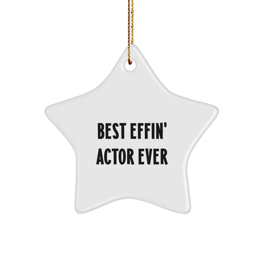 Funny Actor Star Ornament Gifts from Friends for Men, Unique Christmas Unique Gift Ideas - Image 1