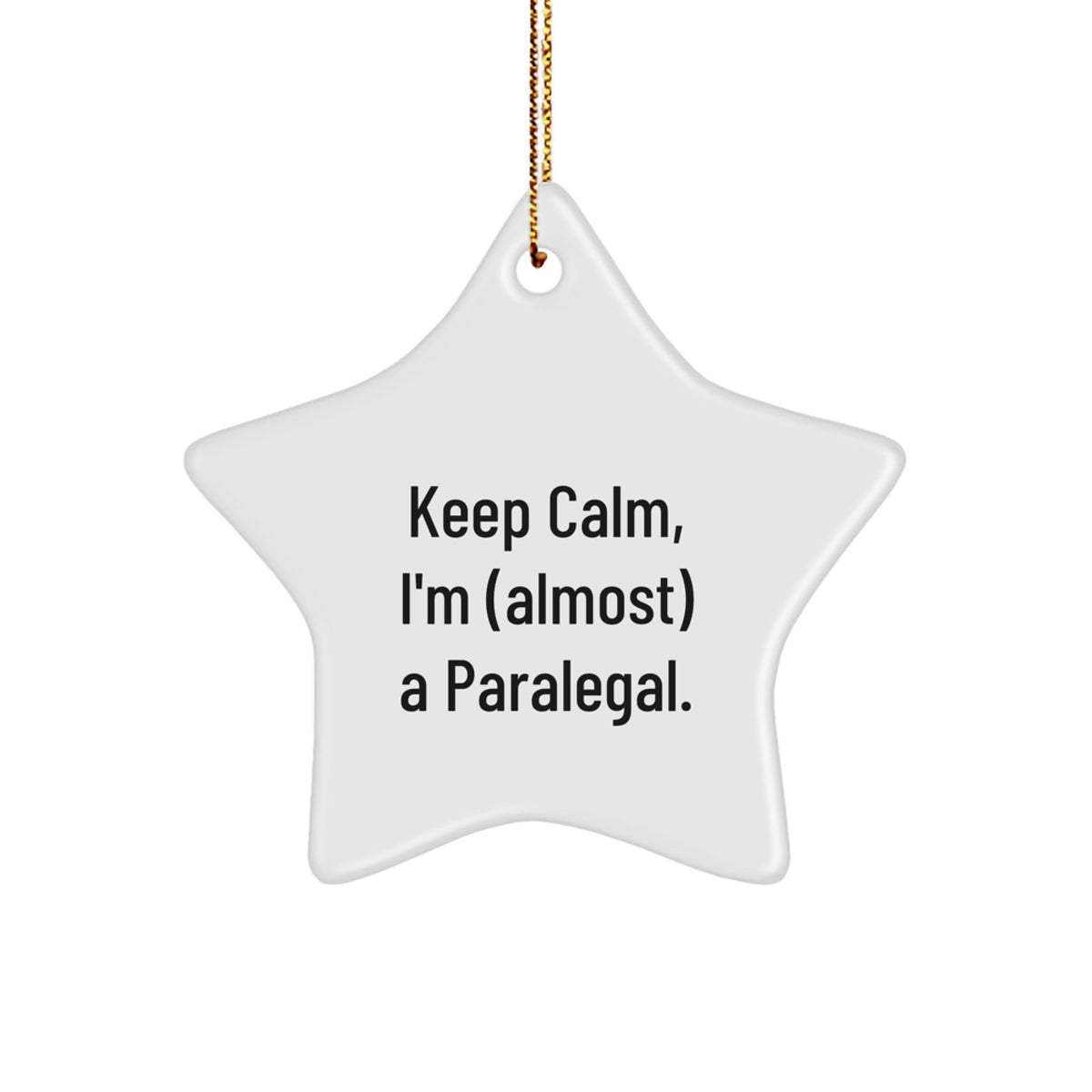 Surprise Joy Paralegal Christmas Ornament for Happy Kids – Favorite Gift - Image 1