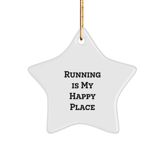 Running Keepsake Christmas Ornament for Him Gift - Image 1