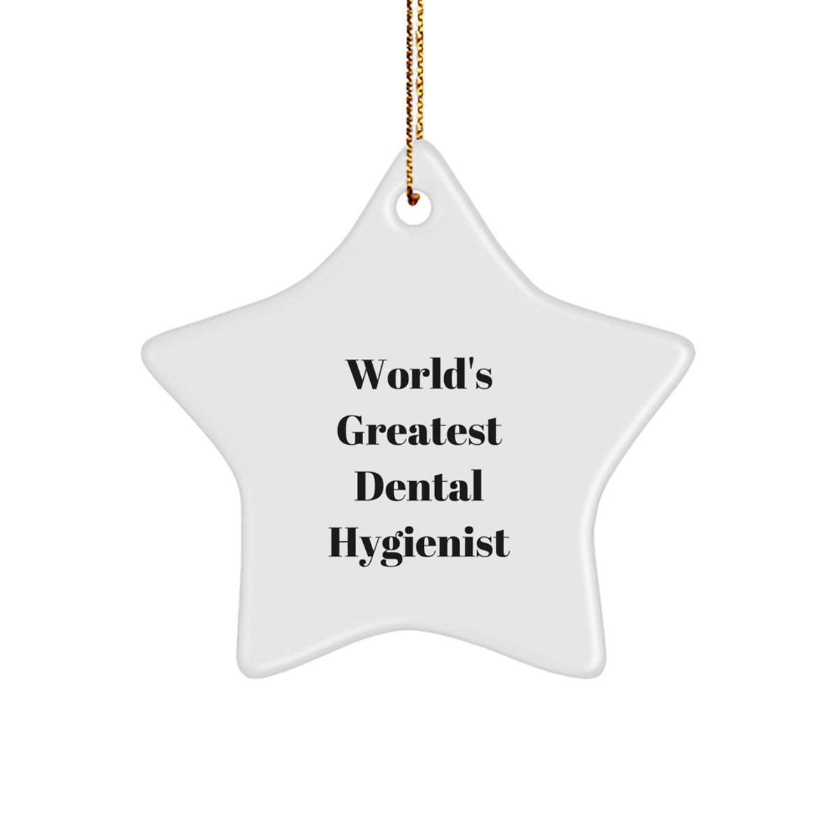 Dental Hygienist Favorite Christmas Ornament for Kids Gift - Image 1